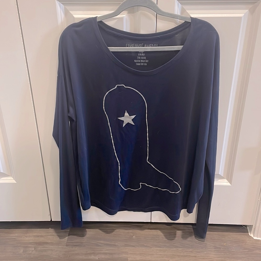 Live Love Gameday Boot Long Sleeve